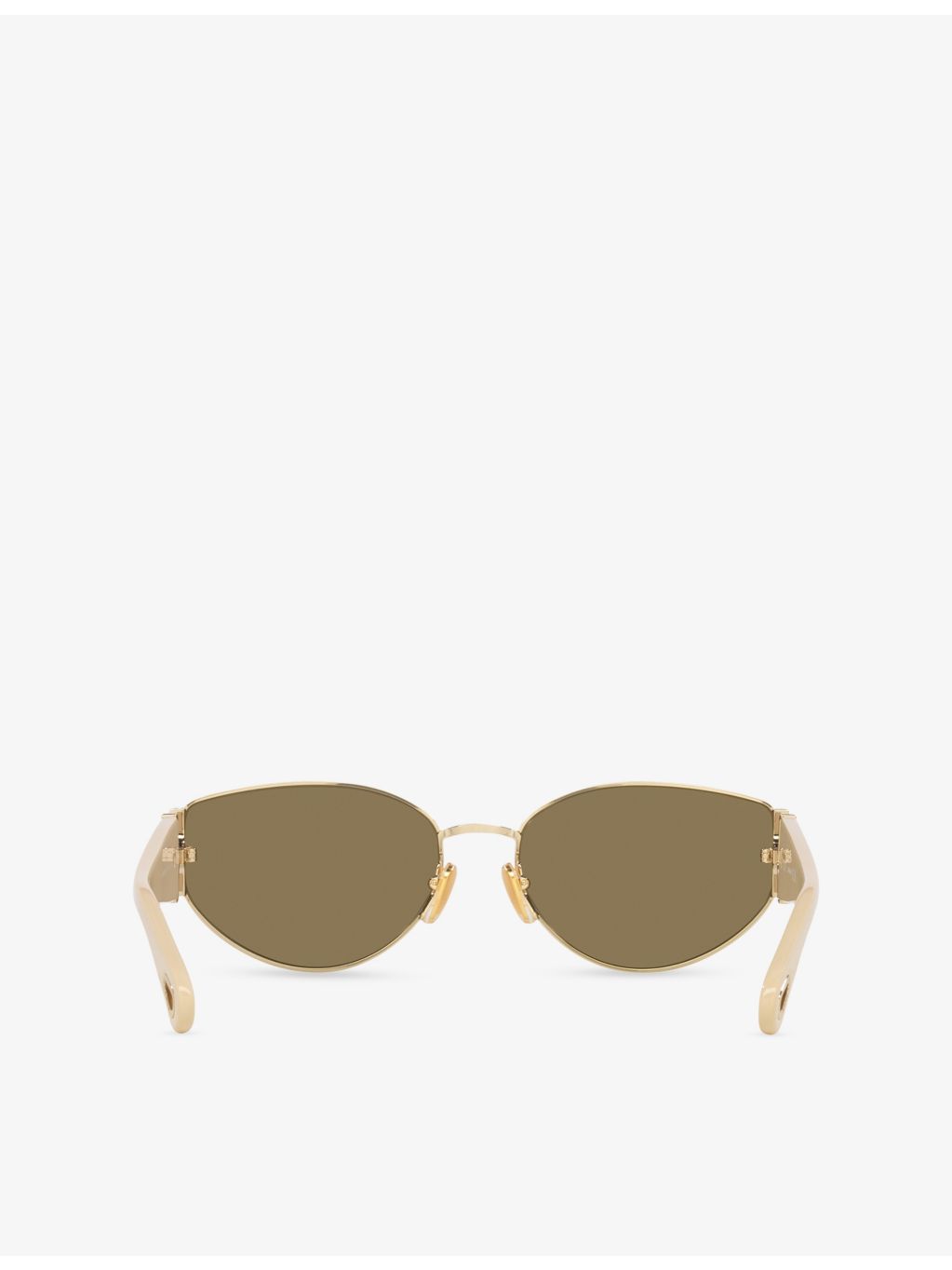 Chloé CH0260S irregular-frame metal sunglasses 5.9cm lens (British brand)