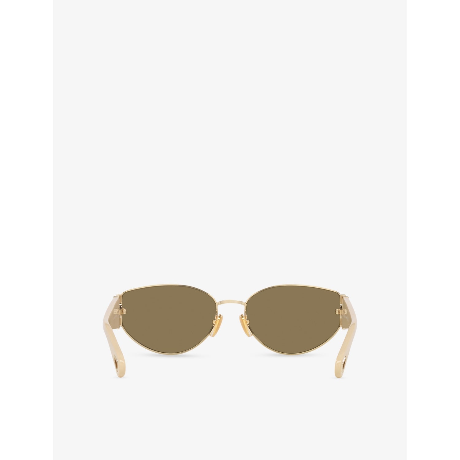 Chloé CH0260S irregular-frame metal sunglasses 5.9cm lens (British brand)