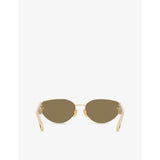 Chloé CH0260S irregular-frame metal sunglasses 5.9cm lens (British brand)