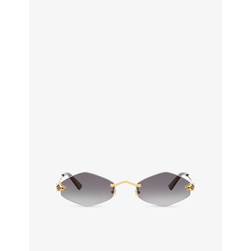 Cartier cat eye sunglasses CT0433S metal frame - British product