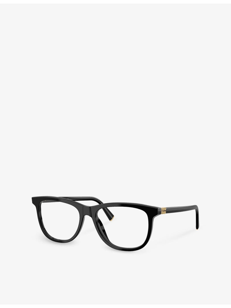 Miu Miu acetate square eyeglasses MU 01WV, UK version