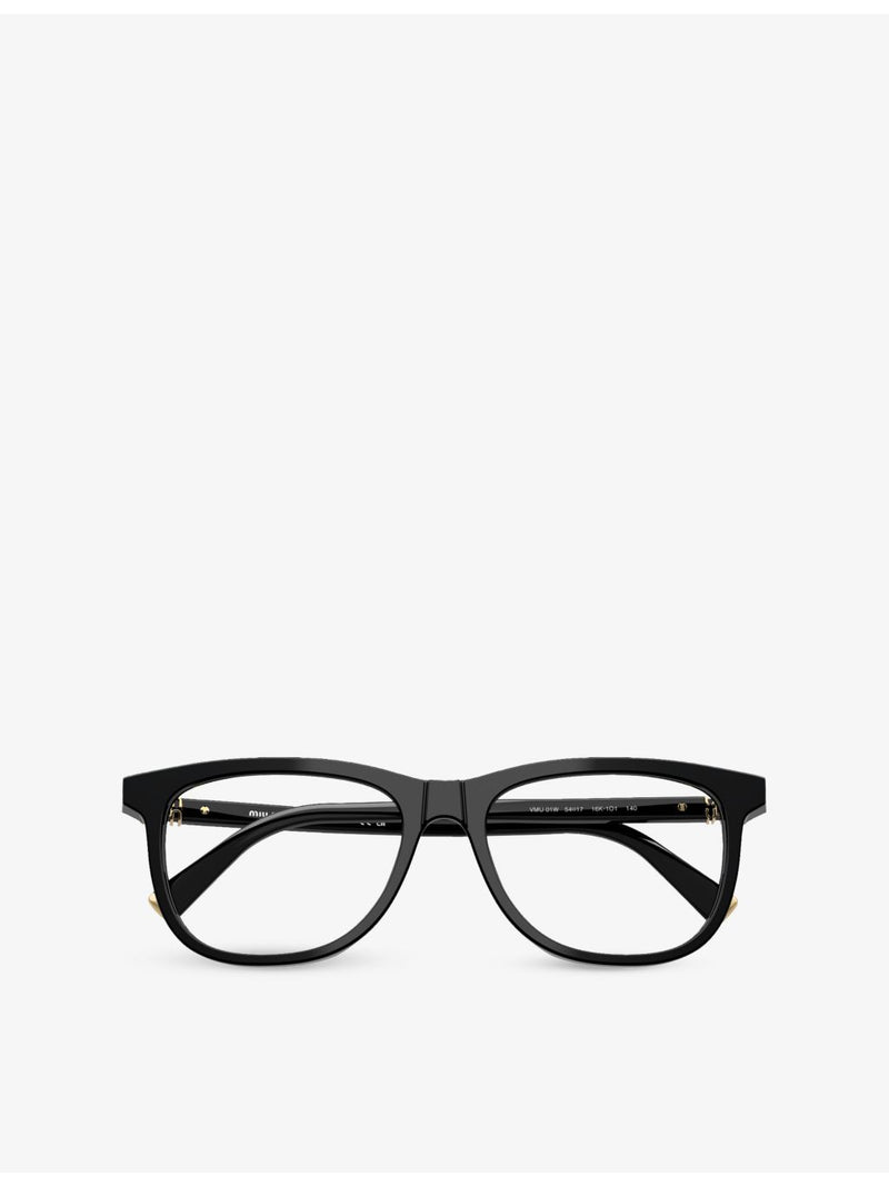Miu Miu acetate square eyeglasses MU 01WV, UK version