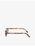 Miu Miu oval-frame acetate sunglasses 5cm lens (British brand)