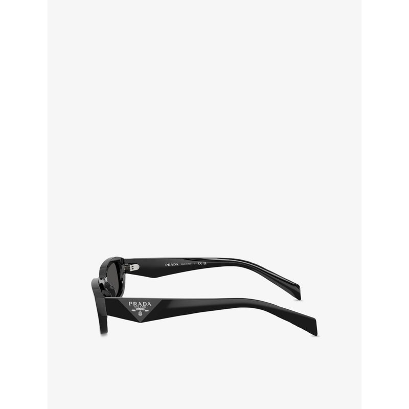 Prada PR B06S rectangle-frame acetate sunglasses, imported from the UK