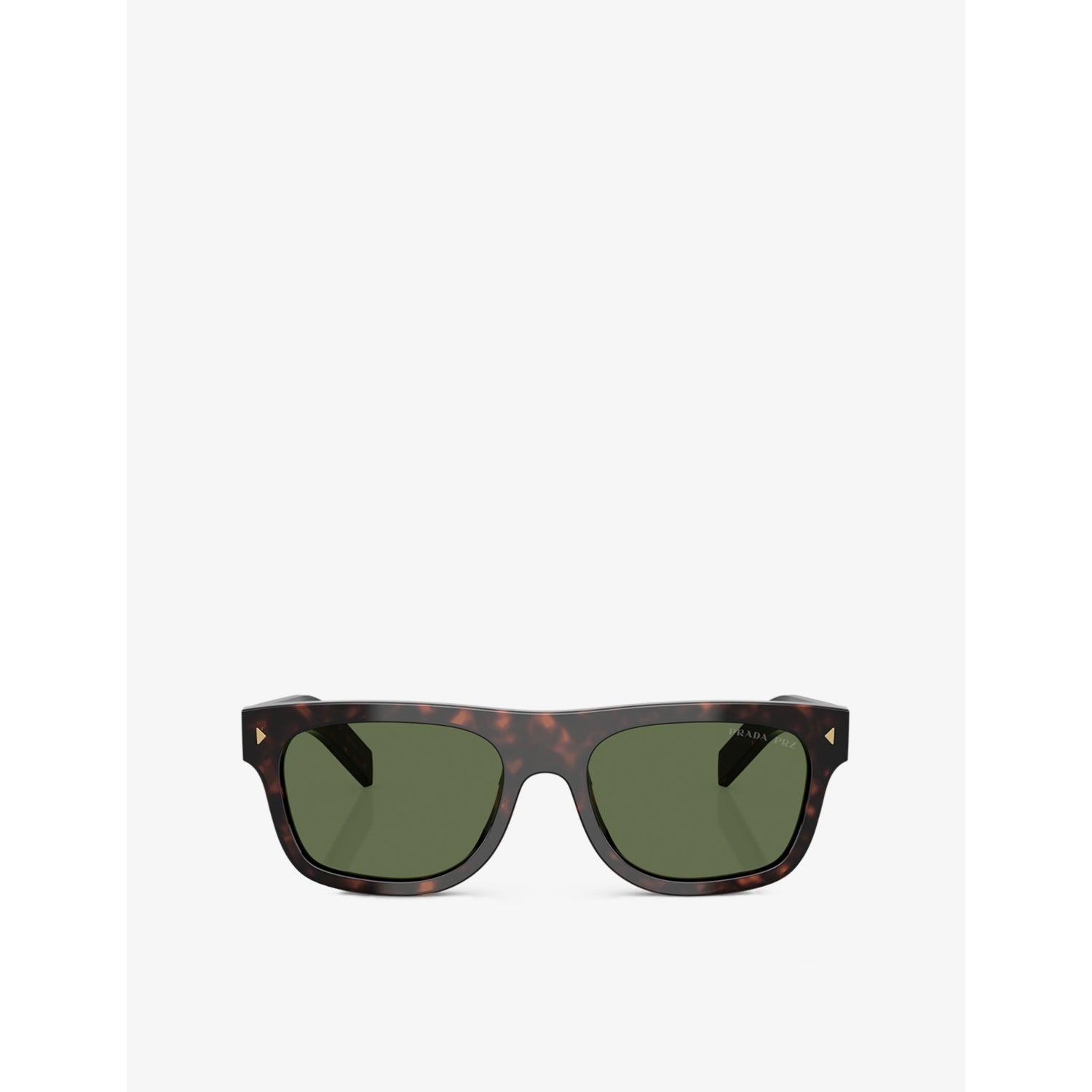 Prada PR B12S pillow-frame acetate sunglasses tortoiseshell - British product