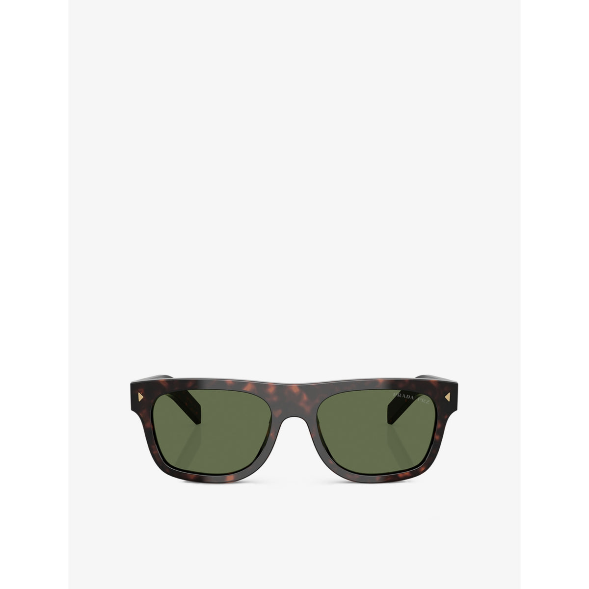Prada PR B12S pillow-frame acetate sunglasses tortoiseshell - British product