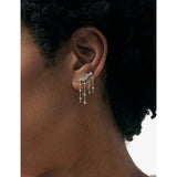 Astley Clarke Asteri chain crawler earrings 14ct gold 0.84ct diamond (British brand)
