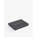 Duke + Dexter compact cherry printed leather card holder, UK version
