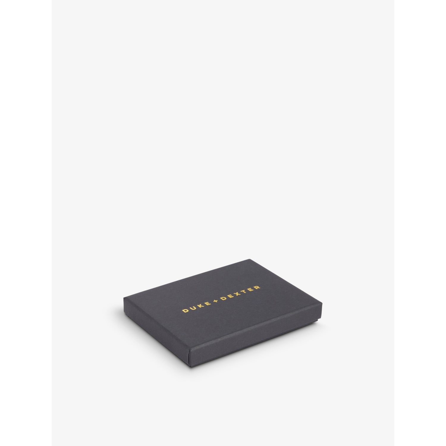 Duke + Dexter snake print leather card holder - British product