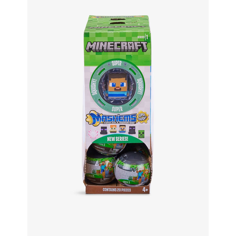 Mash'ems Minecraft toy assortment squishable surprise character 6cm, imported from the UK