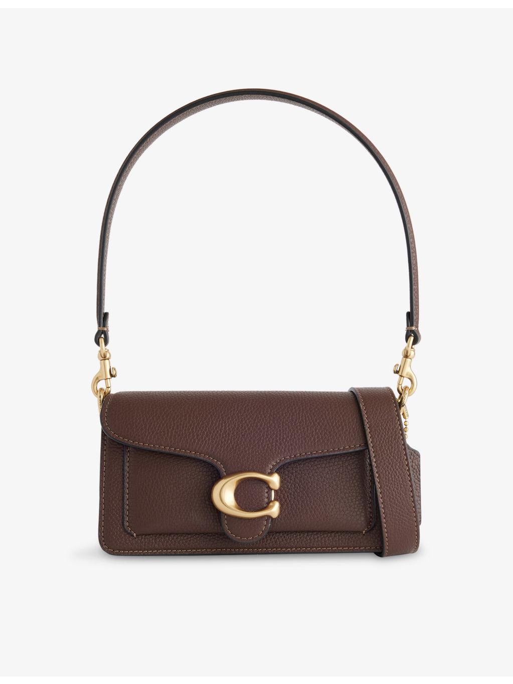 Coach Tabby two-compartment leather shoulder bag (British brand)