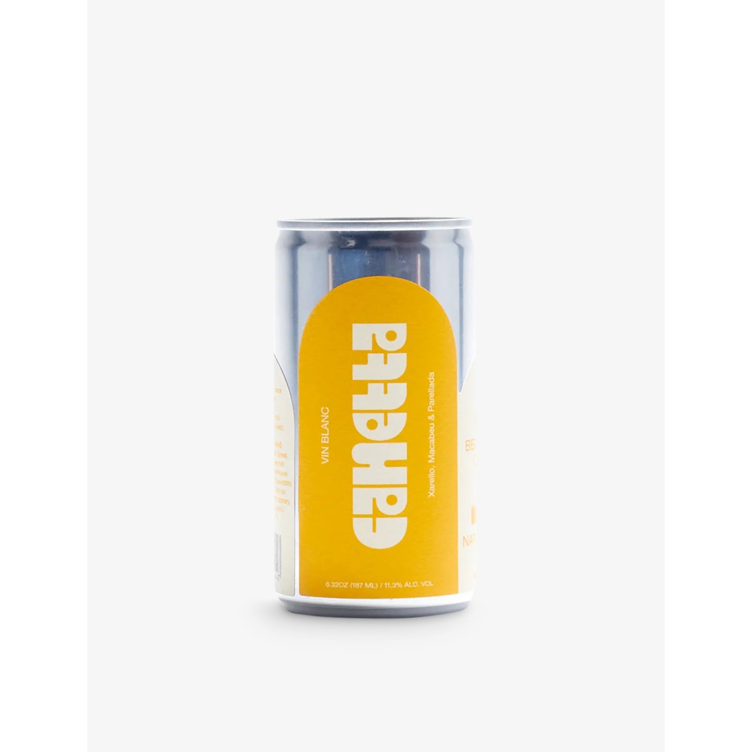 Canetta Vin Blanc canned white wine 187ml, UK version