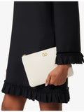 Valentino Garavani VLogo Signature leather pouch, imported from the UK