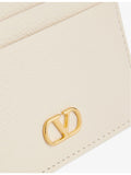 Valentino Garavani VLogo grainy leather card holder - British product