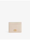 Valentino Garavani VLogo grainy leather card holder - British product