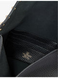 Valentino Garavani Rockstud grained-leather pouch, UK version