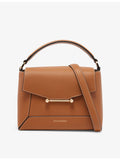 Strathberry Mosaic leather top-handle bag 23cm - British product