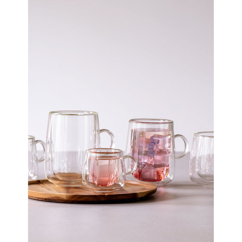 Villeroy & Boch double-walled latte glasses 360ml - British product