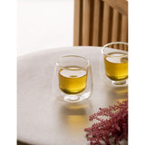 Villeroy & Boch double-walled espresso glasses 60ml set, imported from the UK