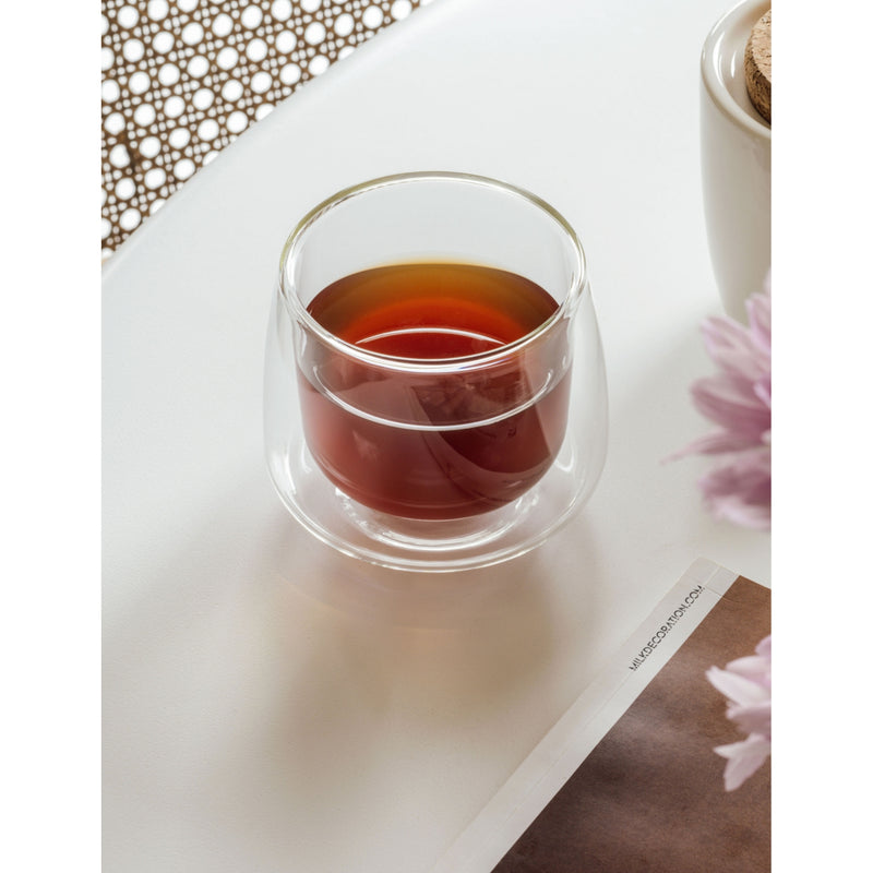 Villeroy & Boch double-walled coffee glasses set of two 180ml - British product