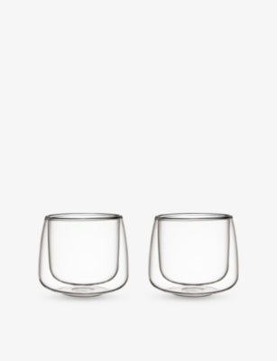 Villeroy & Boch double-walled coffee glasses set of two 180ml - British product