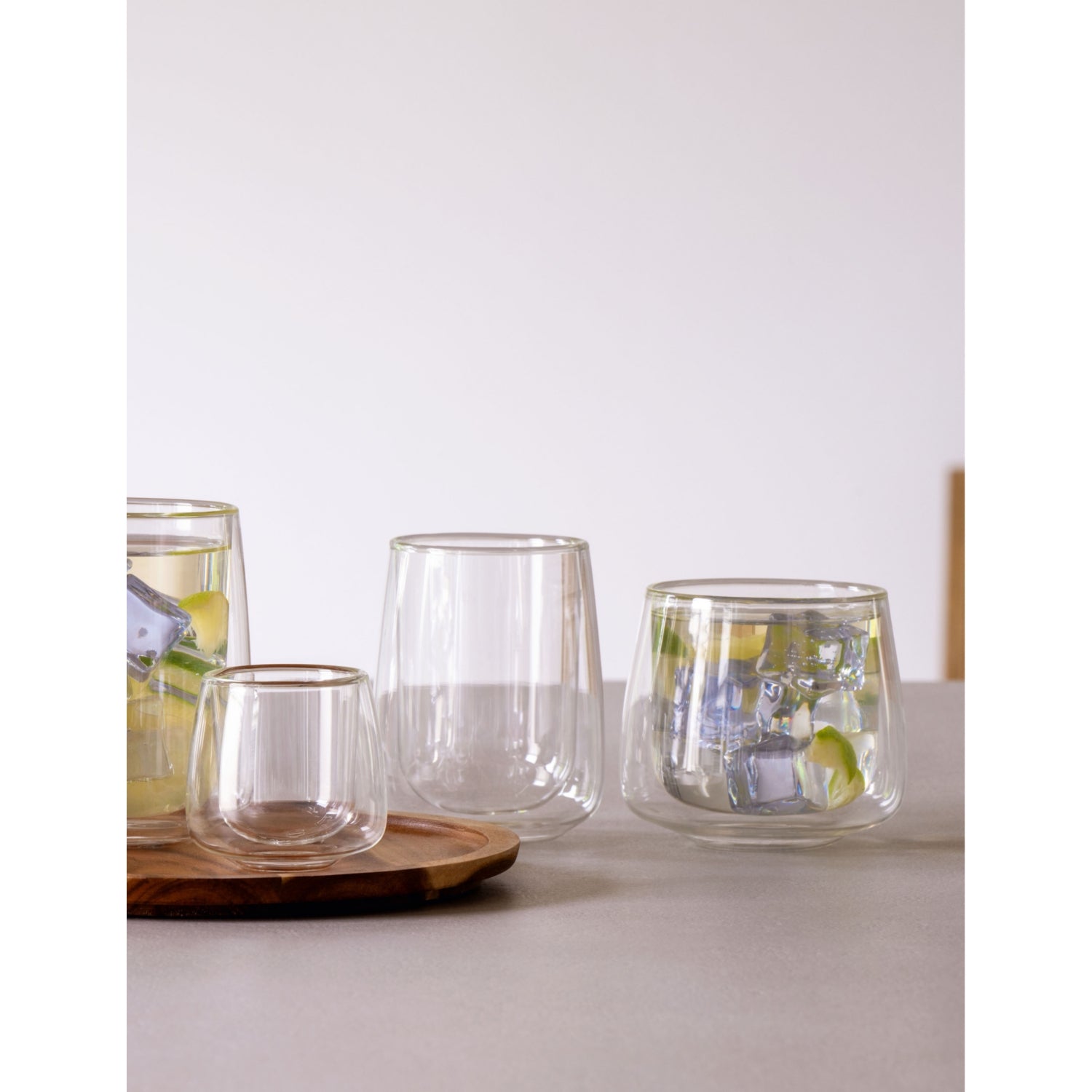 Villeroy & Boch double-walled cappuccino glass set 250ml (British brand)