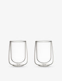 Villeroy & Boch double-walled latte glasses 250ml (British brand)