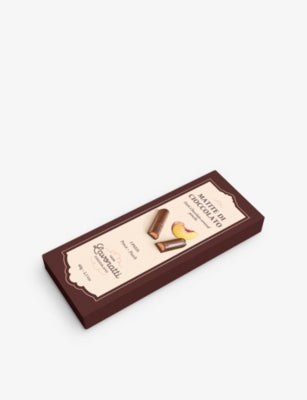 Lavoratti 1938 peach dark chocolate pencils 60g, imported from the UK
