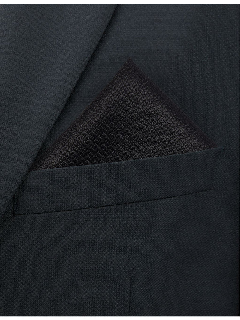 Dunhill silk pocket square textured weave 30cm (British brand)