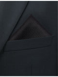 Dunhill silk pocket square textured weave 30cm (British brand)