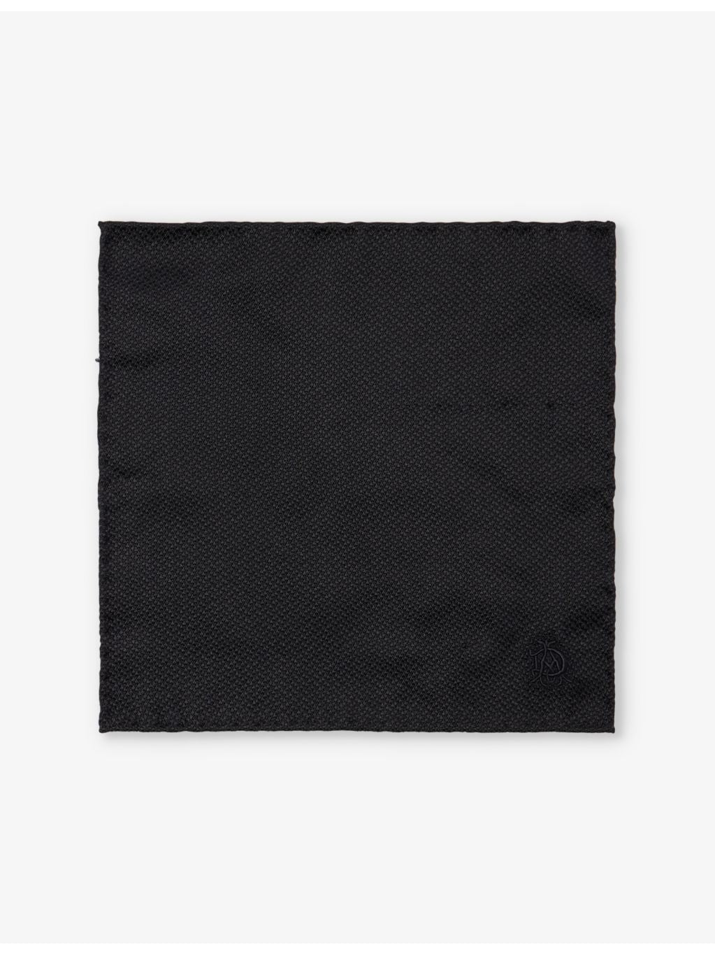 Dunhill silk pocket square textured weave 30cm (British brand)