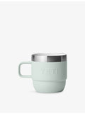 YETI Rambler 6oz stackable stainless steel mugs, imported from the UK