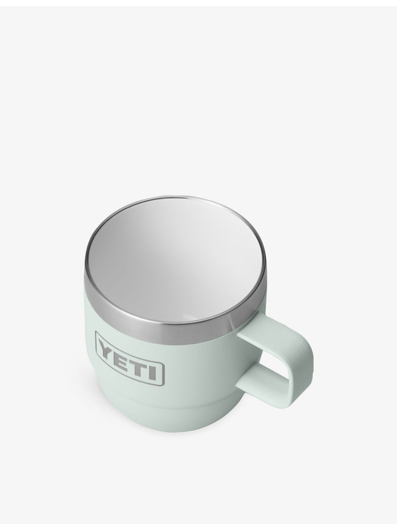 YETI Rambler 6oz stackable stainless steel mugs, imported from the UK