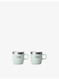 YETI Rambler 6oz stackable stainless steel mugs, imported from the UK
