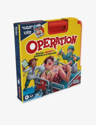 Hasbro Operation Refresh kids board game, UK version
