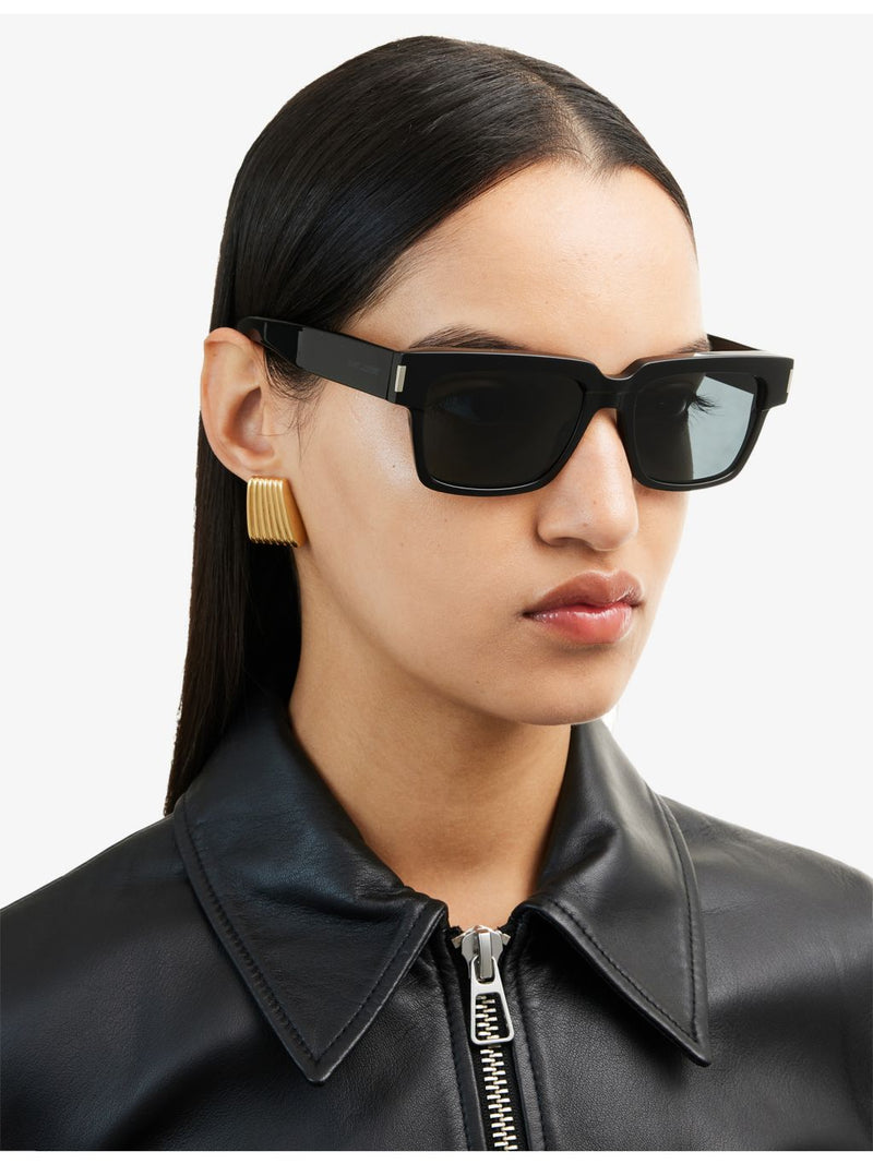 Saint Laurent square frame acetate sunglasses, UK version