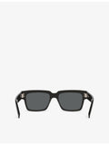 Saint Laurent square frame acetate sunglasses, UK version