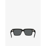 Saint Laurent square frame acetate sunglasses, UK version