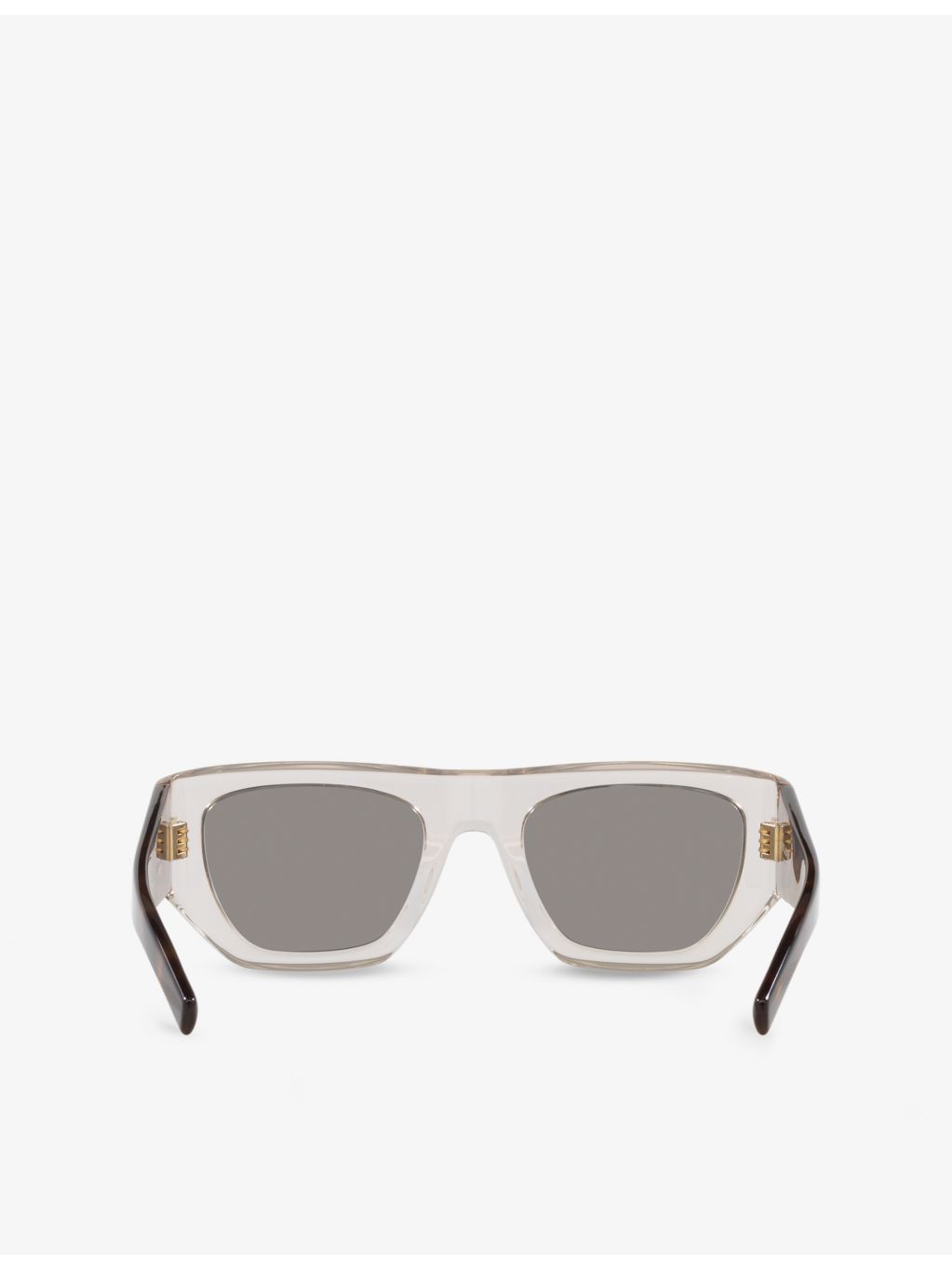 Saint Laurent rectangle-frame acetate sunglasses in tortoiseshell - British product
