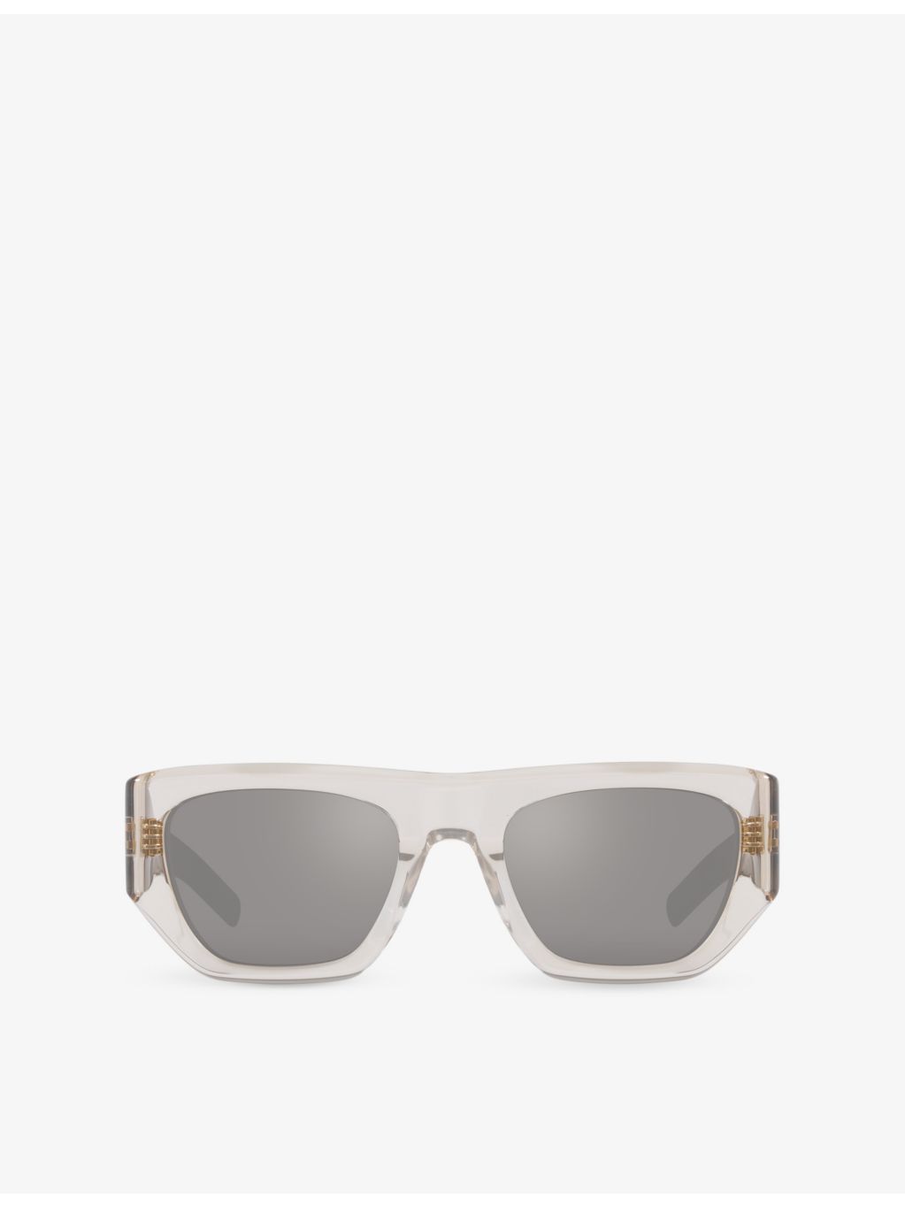 Saint Laurent rectangle-frame acetate sunglasses in tortoiseshell - British product