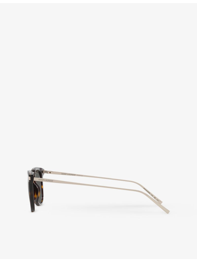 Saint Laurent round-frame acetate sunglasses - British product