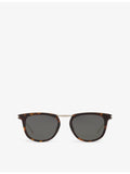 Saint Laurent round-frame acetate sunglasses - British product