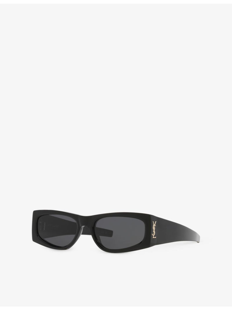 Saint Laurent rectangular acetate sunglasses (British brand)