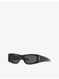 Saint Laurent rectangular acetate sunglasses (British brand)