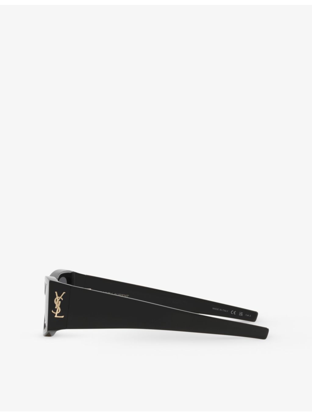 Saint Laurent rectangular acetate sunglasses (British brand)