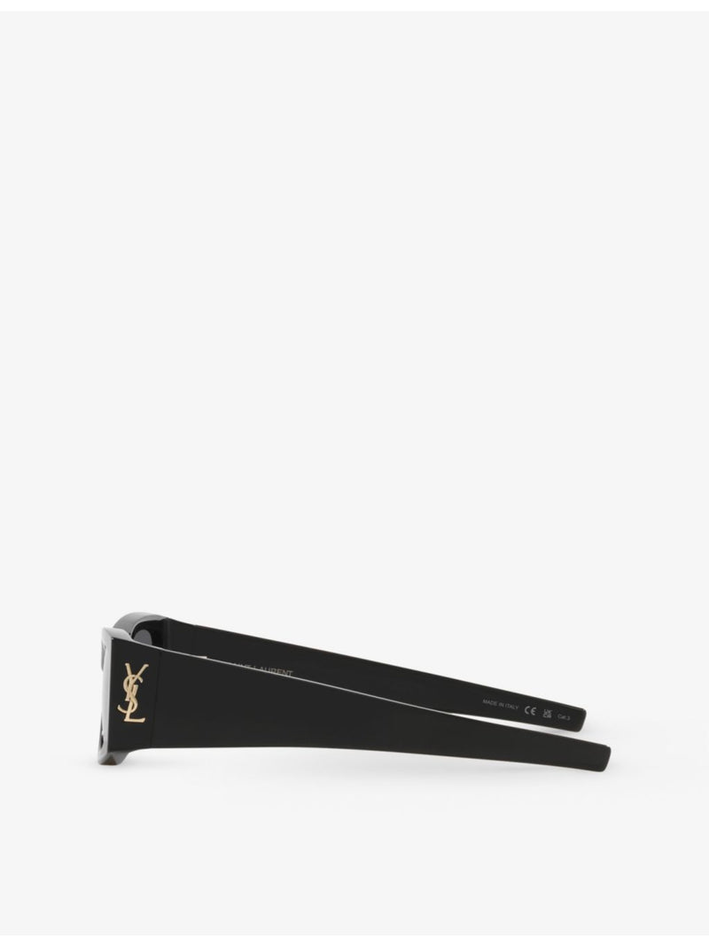 Saint Laurent rectangular acetate sunglasses (British brand)