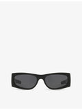 Saint Laurent rectangular acetate sunglasses (British brand)