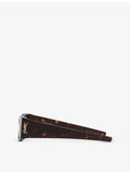 Saint Laurent tortoiseshell rectangle-frame acetate sunglasses, imported from the UK
