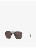 Saint Laurent sunglasses SL 422 round frame metal - British product