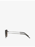 Saint Laurent sunglasses SL 422 round frame metal - British product